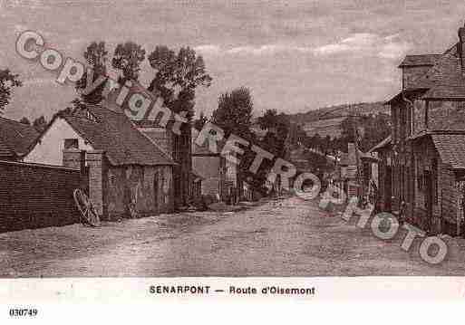 Ville de SENARPONT, carte postale ancienne