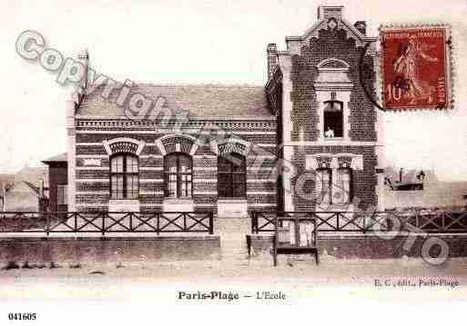 Ville de TOUQUETPARISPLAGE(LE), carte postale ancienne