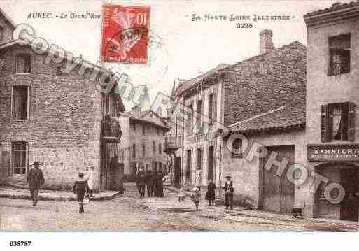 Ville de AURECSURLOIRE, carte postale ancienne