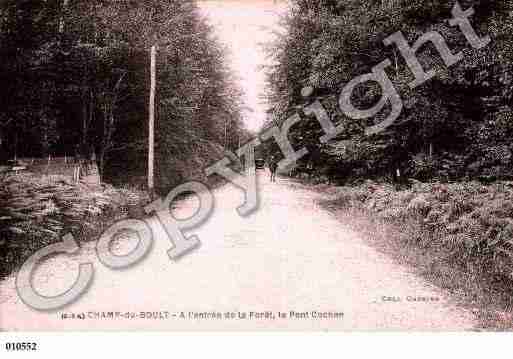 Ville de CHAMPDUBOULT, carte postale ancienne