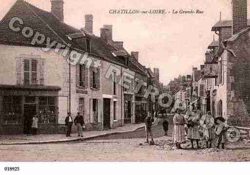 Ville de CHATILLONSURLOIRE, carte postale ancienne