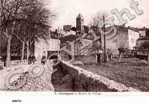 Ville de CONQUESSURORBIEL, carte postale ancienne