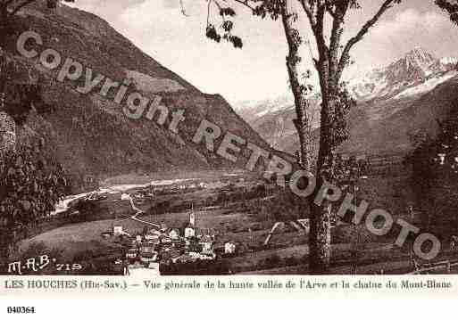 Ville de HOUCHES(LES), carte postale ancienne