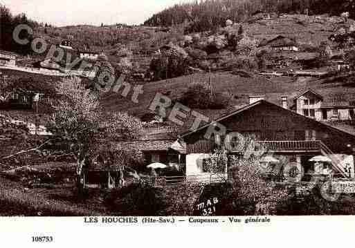 Ville de HOUCHES(LES), carte postale ancienne