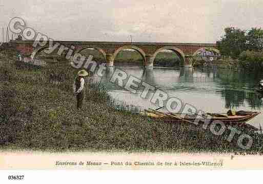 Ville de ISLESLESVILLENOY, carte postale ancienne