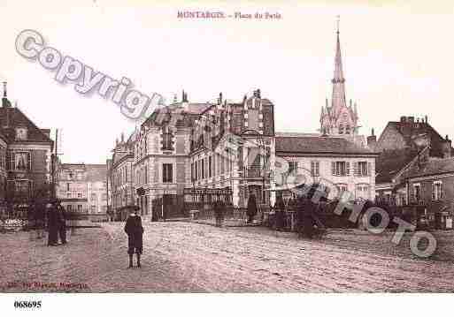 Ville de MONTARGIS, carte postale ancienne