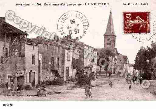 Ville de MOUTADE(LA), carte postale ancienne
