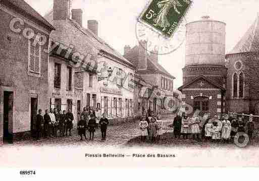 Ville de PLESSISBELLEVILLE(LE), carte postale ancienne
