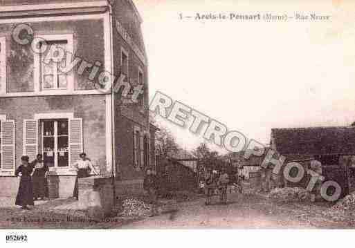 Ville de ARCISLEPONSART, carte postale ancienne