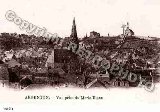 Ville de ARGENTONSURCREUSE, carte postale ancienne