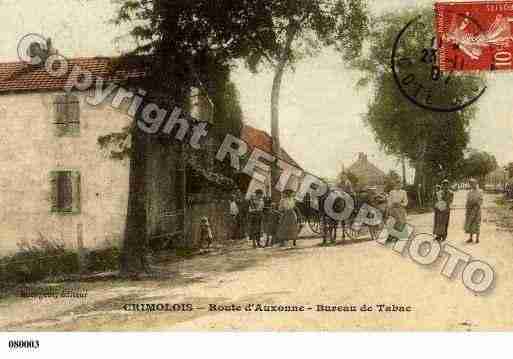 Ville de CRIMOLOIS, carte postale ancienne