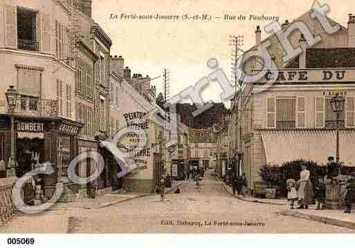 Ville de FERTESOUSJOUARRE(LA), carte postale ancienne