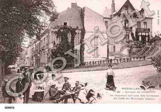 Ville de NERISLESBAINS, carte postale ancienne