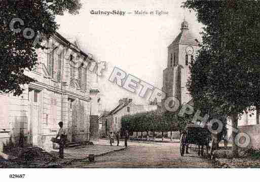 Ville de QUINCYVOISINS, carte postale ancienne