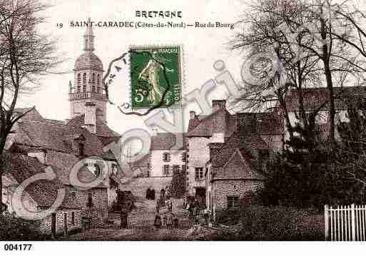 Ville de SAINTCARADEC, carte postale ancienne