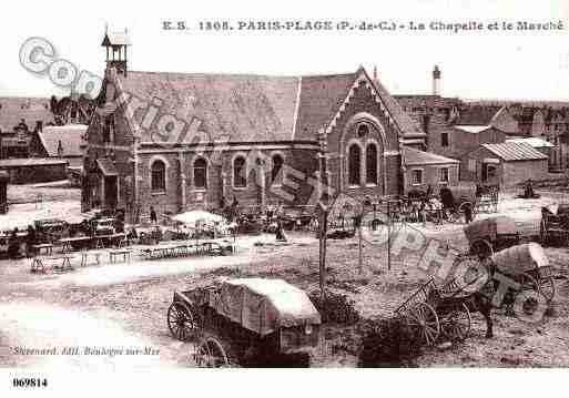 Ville de TOUQUETPARISPLAGE(LE), carte postale ancienne