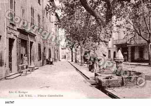 Ville de VAL(LE), carte postale ancienne