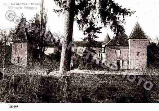 Ville de VILLARGOIX, carte postale ancienne