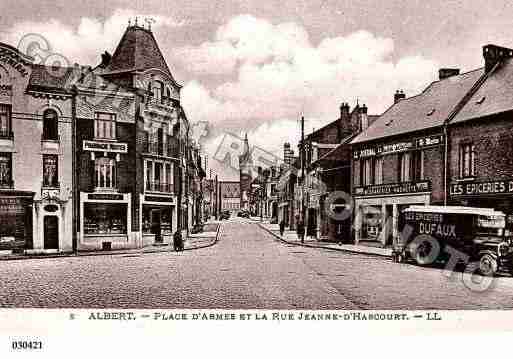 Ville de ALBERT, carte postale ancienne