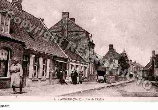 Ville de ARNEKE, carte postale ancienne