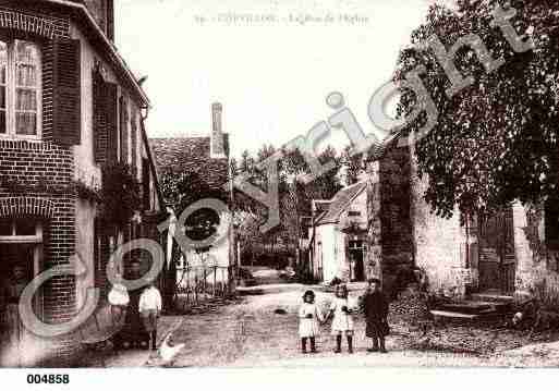 Ville de CHEVILLON, carte postale ancienne