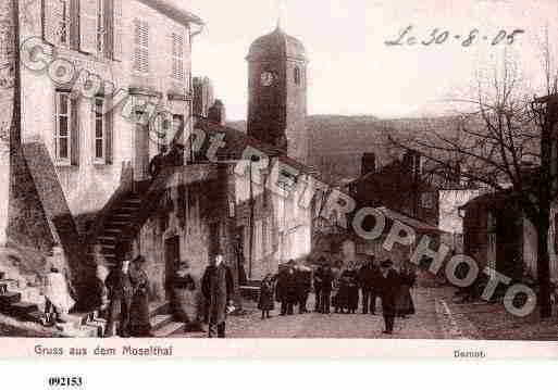 Ville de DORNOT, carte postale ancienne