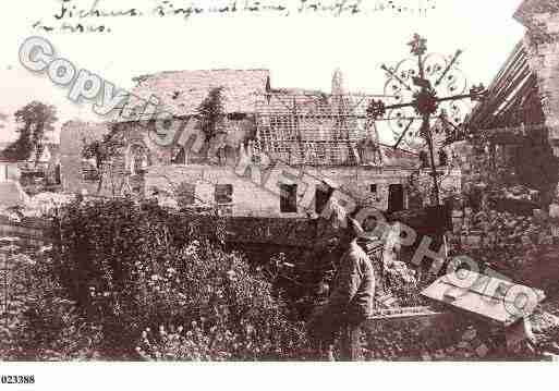 Ville de Ficheux, PH035487-C. Photographie tirée d'une carte postale ancienne