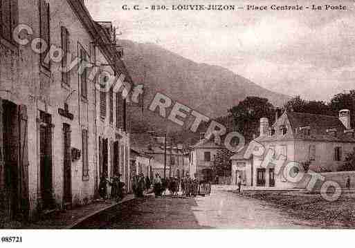 Ville de LOUVIEJUZON, carte postale ancienne