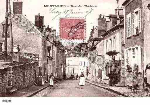 Ville de MONTARGIS, carte postale ancienne