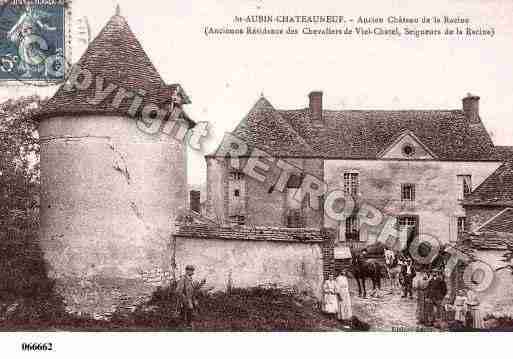 Ville de SAINTAUBINCHATEAUNEUF, carte postale ancienne