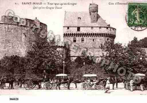 Ville de SAINTMALO, carte postale ancienne