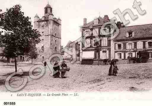 Ville de SAINTRIQUIER, carte postale ancienne