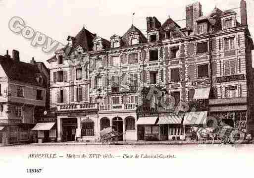 Ville de ABBEVILLE, carte postale ancienne