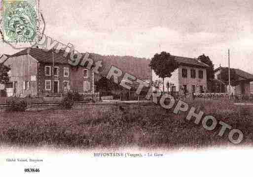 Ville de BIFFONTAINE, carte postale ancienne