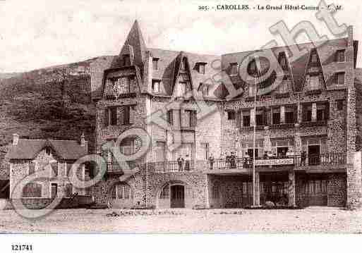 Ville de CAROLLES, carte postale ancienne