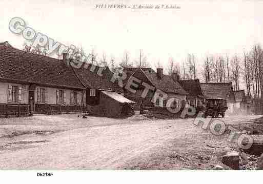 Ville de FILLIEVRES, carte postale ancienne