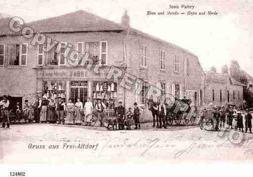 Ville de FRANCALTROFF, carte postale ancienne