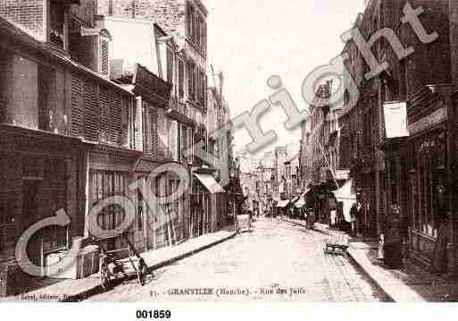 Ville de GRANVILLE, carte postale ancienne