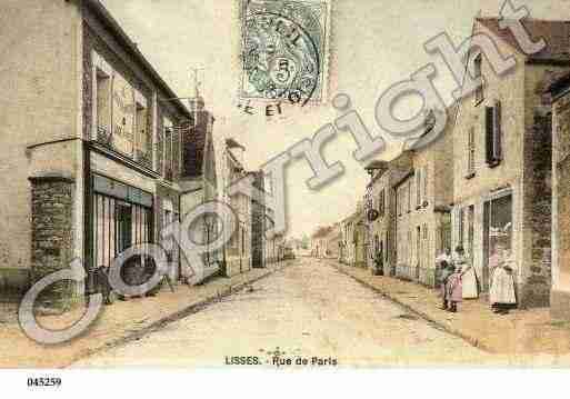 Ville de LISSES, carte postale ancienne