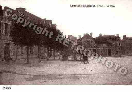 Ville de LOUVIGNEDEBAIS, carte postale ancienne