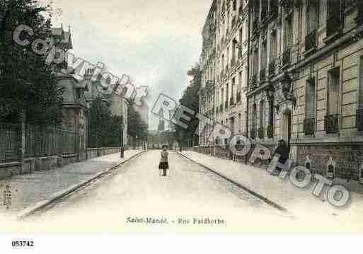 Ville de SAINTMANDE, carte postale ancienne