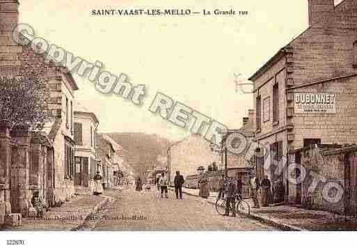 Ville de SAINTVAASTLESMELLO, carte postale ancienne