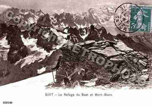 Ville de SIXT, carte postale ancienne