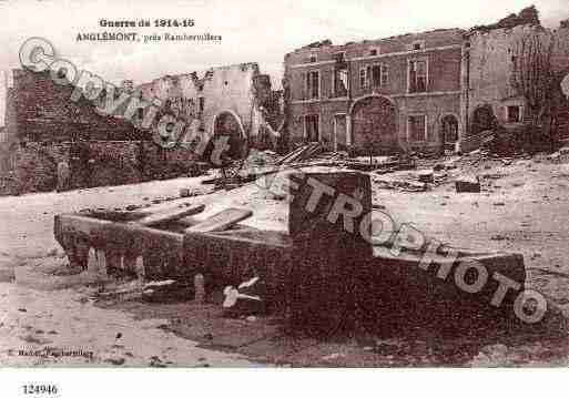 Ville de ANGLEMONT, carte postale ancienne