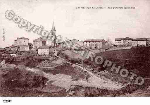 Ville de BAFFIE, carte postale ancienne