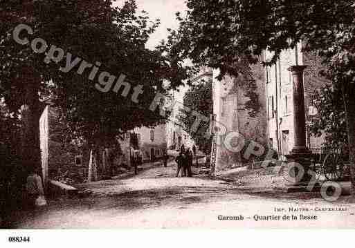 Ville de CAROMB, carte postale ancienne