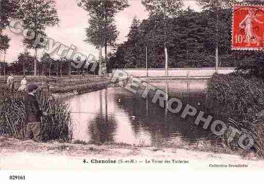 Ville de CHENOISE, carte postale ancienne