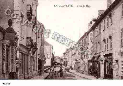 Ville de CLAYETTE(LA), carte postale ancienne