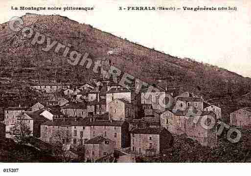 Ville de FERRALSLESMONTAGNES, carte postale ancienne