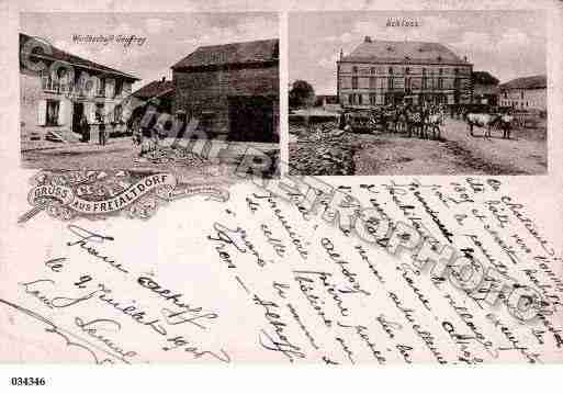 Ville de FRANCALTROFF, carte postale ancienne
